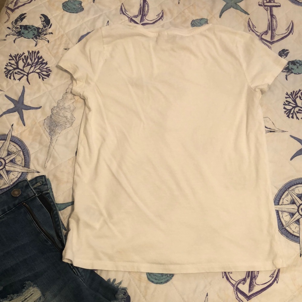 Divided basic white tee - Picture 4 of 5